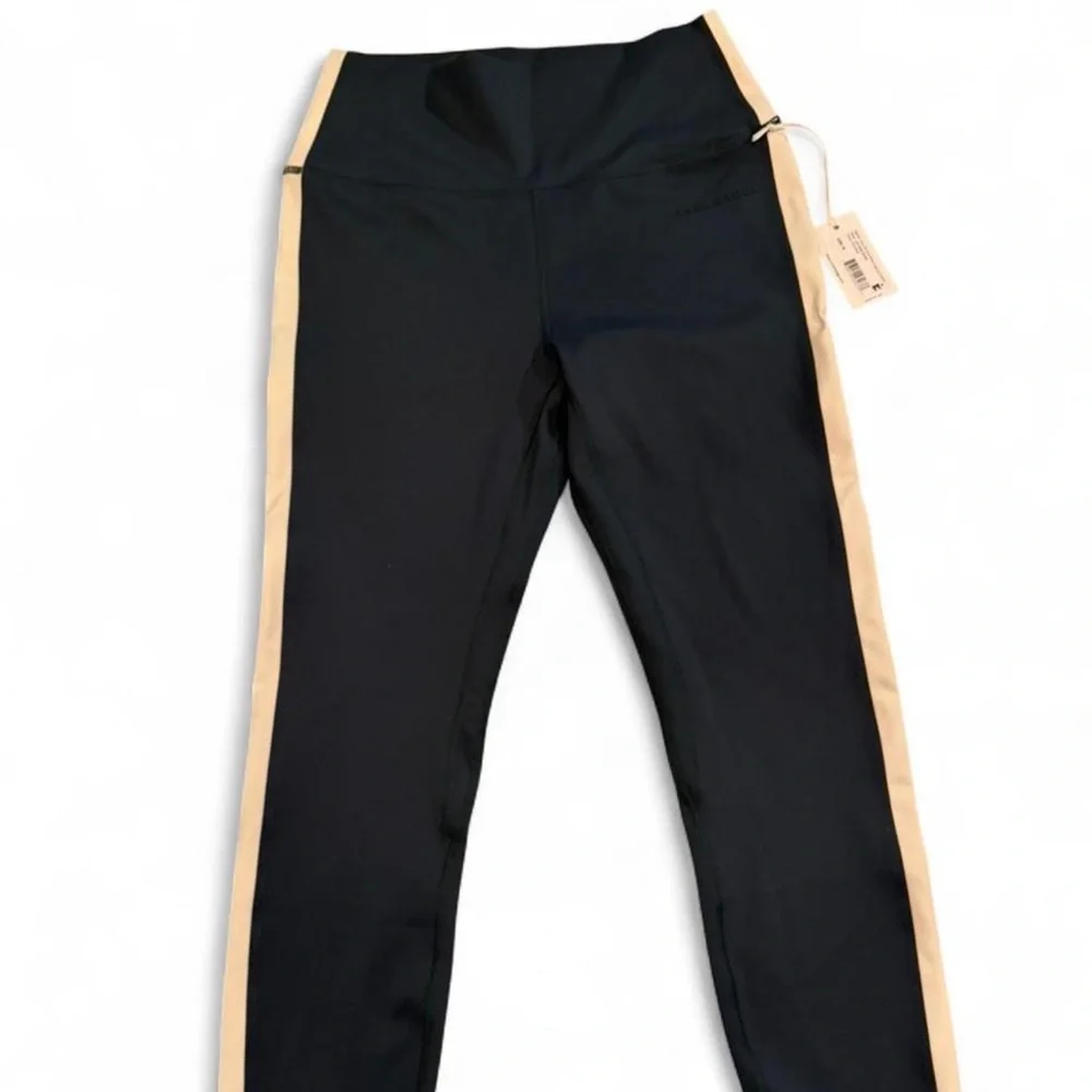 Cream Yoga Emerald Green Hana 7/8 Leggings Womens activewear Yoga - Picture 3 of 3